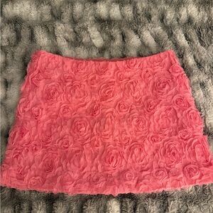 Urban Outfitters Pink Bubble Mini Skirt